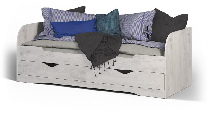 Модульная детская комната "Атланта", набор 1 - Бетон пайн светлый