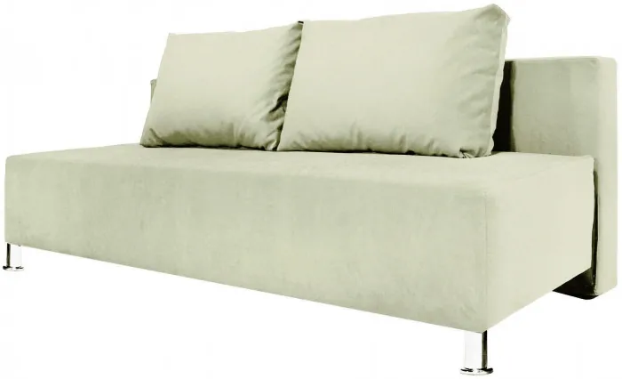 Диван-еврокнижка Парма Люкс, велюр бежевый