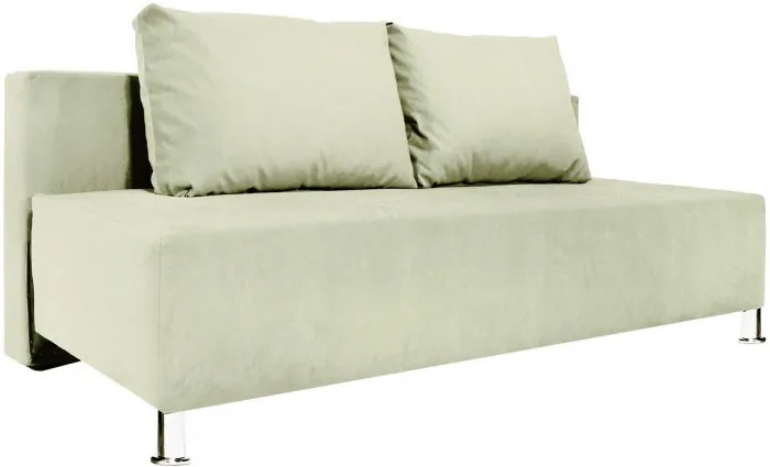 Диван-еврокнижка Парма Люкс, велюр бежевый