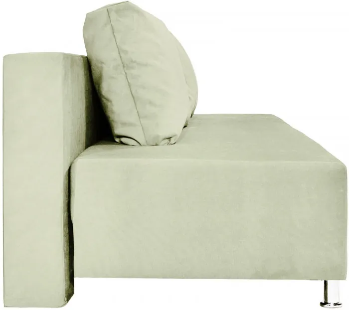 Диван-еврокнижка Парма Люкс, велюр бежевый