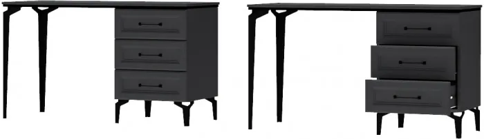 Модульный Кабинет Шарм, набор 3, Антрацит