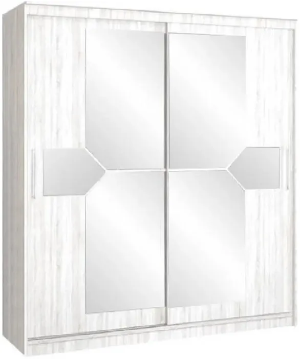 Шкаф-купе Элегант 2000 (Ясень шимо темный)