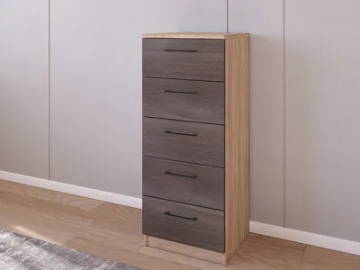 Комод 02/16 45х40х110 Сонома/Дуб Шамони