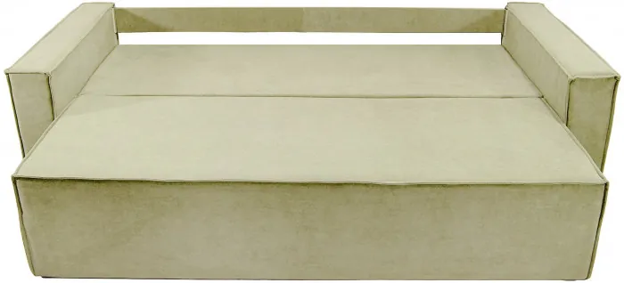 Диван-еврокнижка Амстердам 140, рогожка коричневая