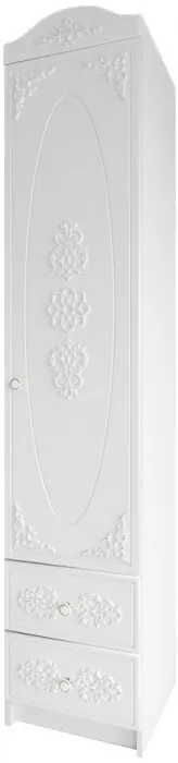 Модульная детская KI-KI композиция 1, Белый/Белое дерево