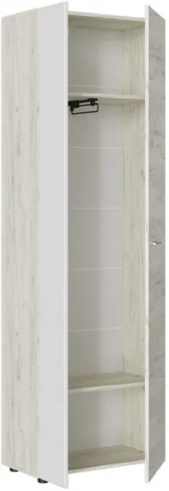 Сафари Шкаф ШК-001 (Дуб Крафт белый)