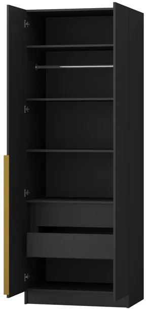 Шкаф Авангард 800, Черный