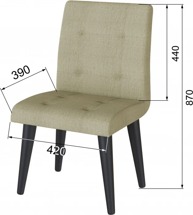 Стул Лилу, лен