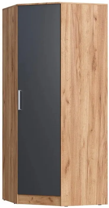 С/Г Мартина Шкаф угловой для одежды (Венге / Белый)