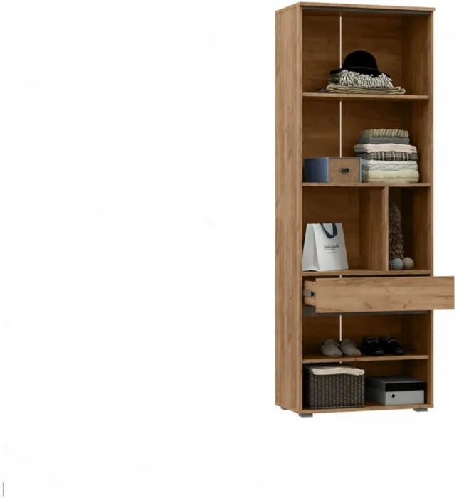 Модульная гостиная Соренто, композиция 2 (Дуб Крафт / Бетон)