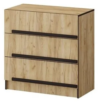 Комод Бастион №1 (Дуб крафт золотой)