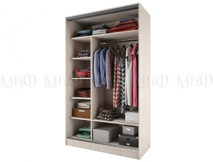 Шкаф-купе Тринити 1 NEW 1350 (Сандал светлый)