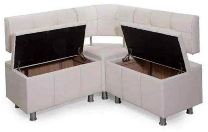 Кухонный уголок Торонто 1250х1250 к/з Арктик