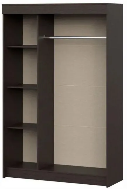 Шкаф-купе Бася ясень шимо/дуб сонома