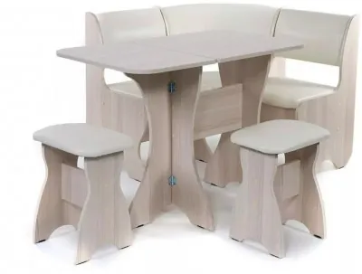 Кухонный набор Тюльпан-мини ясень светлый/крем