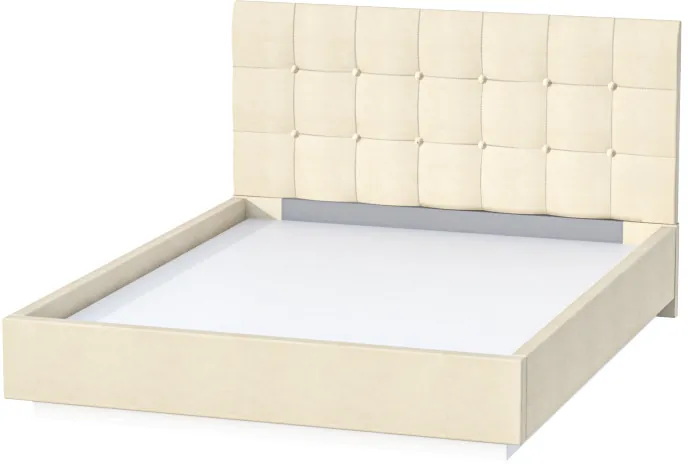 Кровать "Квадрат" арт.004 с настилом ЛДСП, 140х200 - Alysia 003