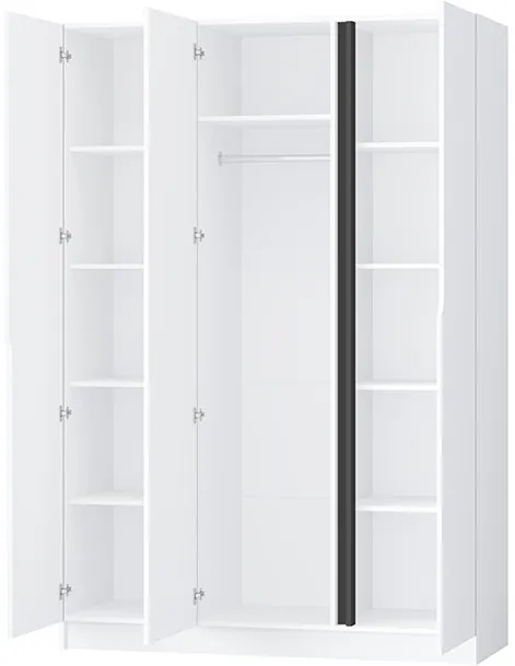 Гермес Шкаф 1500, Белый древесный