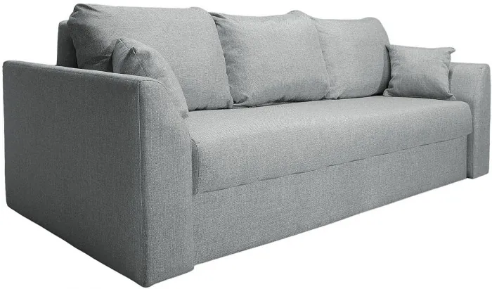 Диван-еврокнижка Белфест 150х195, пружинный блок, рогожка, серый