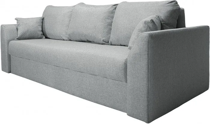 Диван-еврокнижка Белфест 150х195, пружинный блок, рогожка, серый