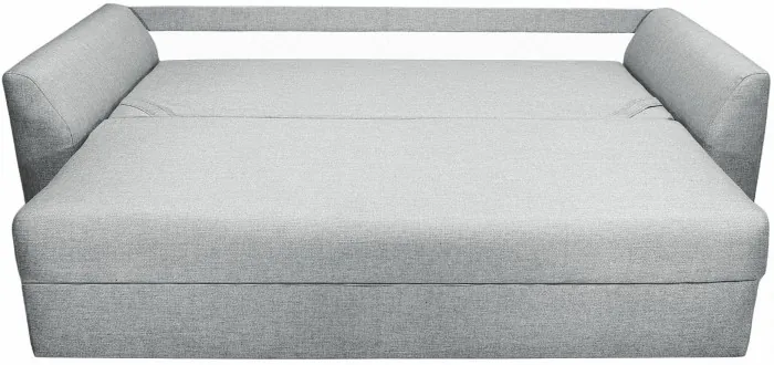 Диван-еврокнижка Белфест 150х195, пружинный блок, рогожка, серый