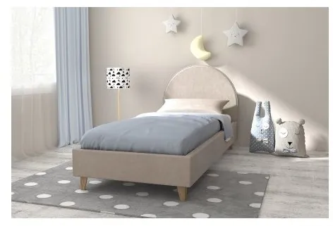 Кровать 0,8 арт.014 (Серый/Дуб Вотан)