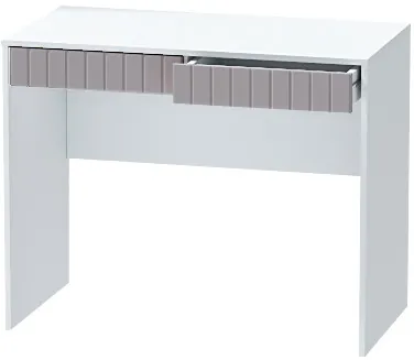 Столик туалетный "Иннэс-7", Белый/Грэй софт