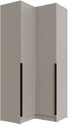 Шкаф угловой Мадрид угол прямой, Кашемир