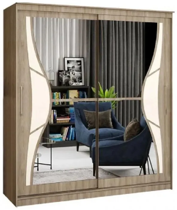 Шкаф-купе Элегант 1 1500 (Венге)