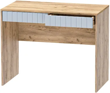 Столик туалетный "Иннэс-7", Крафт золотой/Монблан Р-826