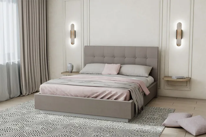 Кровать "Квадрат" арт.004 с подъемным механизмом, 160х200 - Alysia 005