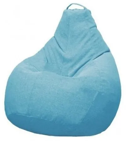 Купер Кресло-мешок М (Рогожка голубая)