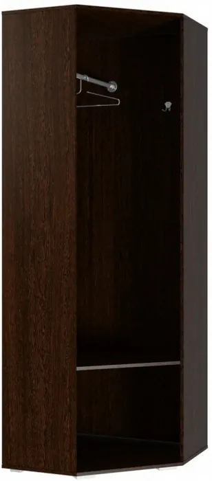 Ника Шкаф угловой, шу701, Ясень шимо темный/светлый