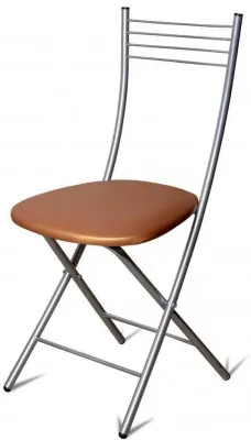 Стул Хлоя Складной Серебро/ С-109