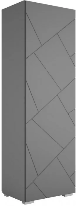 ГРАНЖ Шкаф ШК-001 (Белый (Шагрень) / Белый софт)