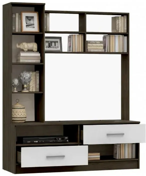 Гостиная Мартина (Сонома / Белый глянец)