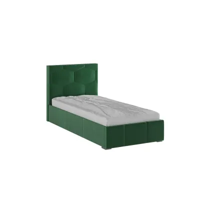 Манука Кровать интерьерная 900 изумруд, ПМ