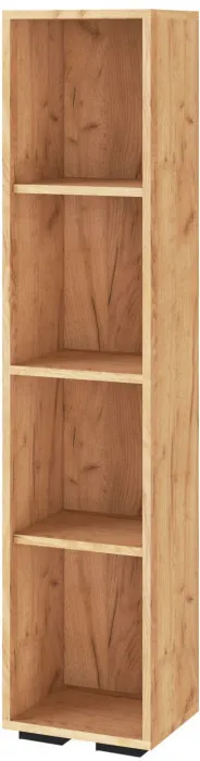 Квартет-13 Пенал дуб крафт золотой/графит серый