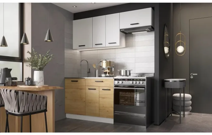 Кухня ЛДСП Хозяюшка 1100 +ГАЗ600, Вотан