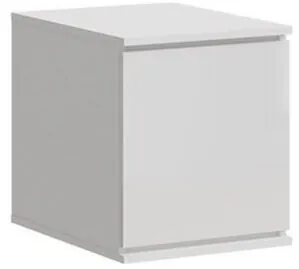 Челси Антресоль к пеналу (450), Белый/Белый глянец холодный