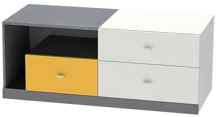 Модульная детская Клео набор 6 (Графит/Миндаль/Солнечный)