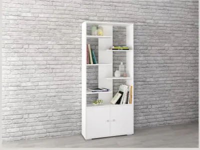 Стеллаж Ромео-4 белый