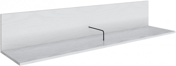 Набор мебели для гостиной "Мадрид", Белый/Графит серый