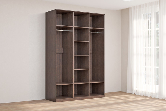 Кэт-4 Шкаф 3 створки, венге