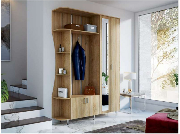 Прихожая Лика № 1 1,5 м (Сандал)