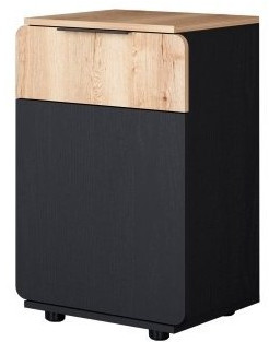 Дельта Лофт 24.01 Тумба с ящиком (Светлый Дуб)