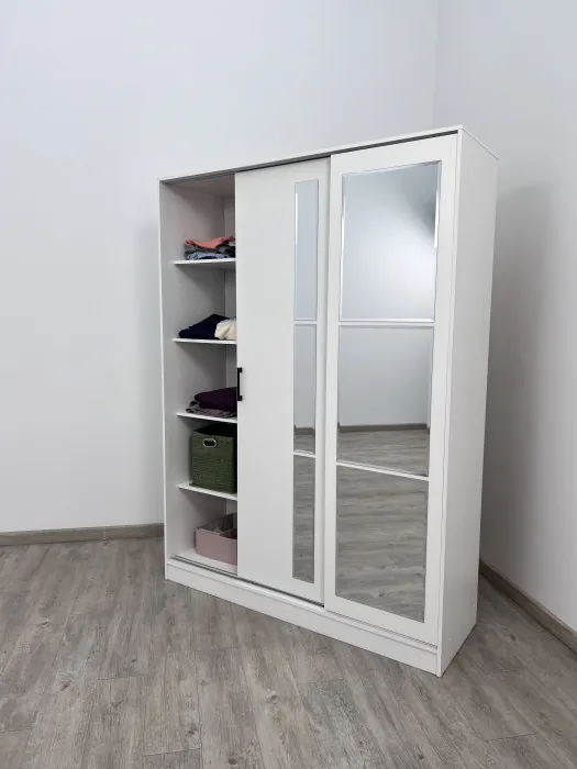 Шкаф-купе Стиль-2 1600, Дуб крафт золотой/Графит серый