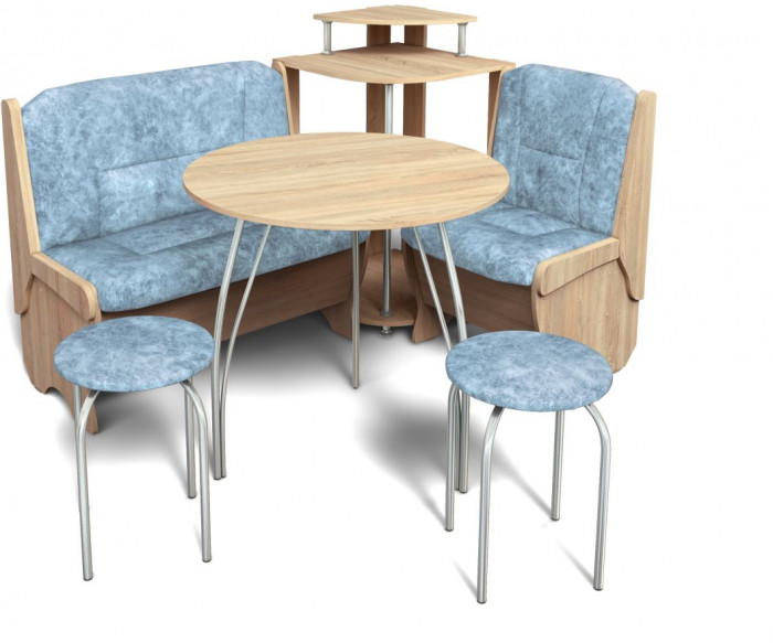 Кухонный набор Лотос дуб сонома/лагуна