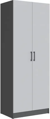 Шкаф Вегас 800, Графит серый/Камень серый