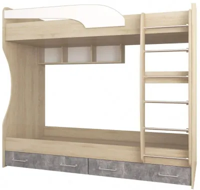 Колибри-лофт Кровать двухъярусная