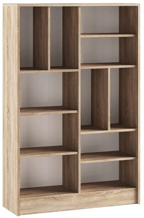 Колибри-лофт Пенал малый дуб сонома/ателье светлое+акрил белый